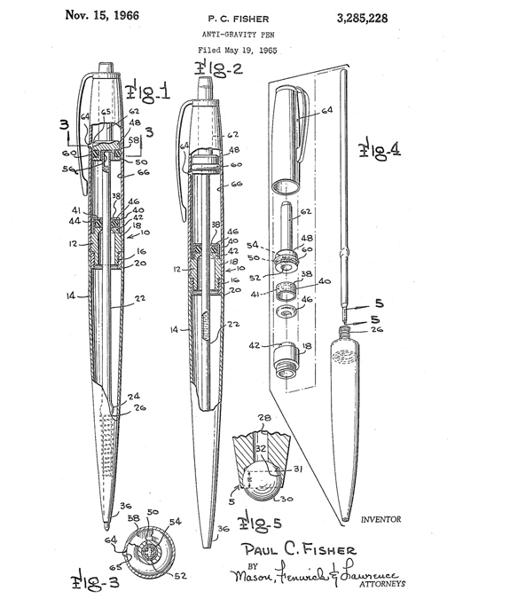 space-pen-patent